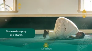 can muslims pray in a church