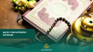 quran memorization schedule