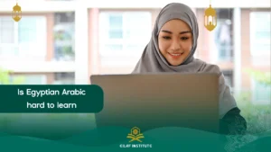 is egyptian arabic hard to learn