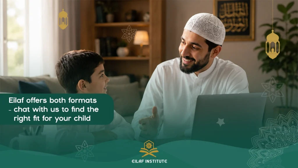 One-to-One vs Group Quran Classes for Kids