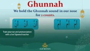 Ghunnah in Tajweed