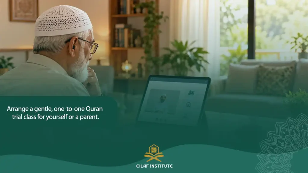 Online Quran classes for seniors